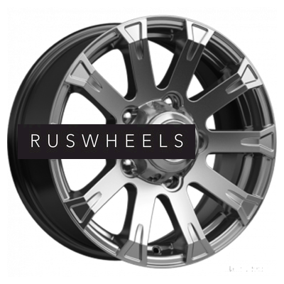 Грузовые диски K&K 7x16/5x139,7 ET35 D98 Байкал (КС601) Дарк платинум