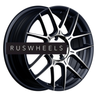 Диски INCH 7x17/5x112 ET40 D57,1 FA8541 Gloss Black Machined Face (ZJH) FlowForming