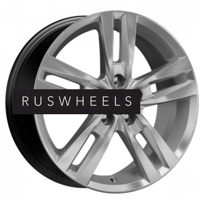 Диски КИК 6,5x16/5x112 ET38 D66,6 Rassvet (КС868) Дарк платинум