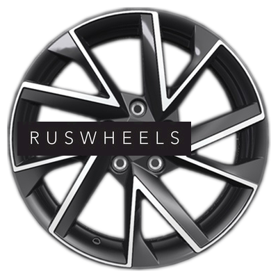 Диски Khomen Wheels 7x17/5x114,3 ET39 D60,1 KHW1714 (RAV4) Black-FP Диски Khomen Wheels 7x17/5x114,3 ET39 D60,1 KHW1714 (RAV4) Black-FP