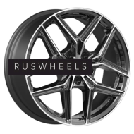 Диски КИК 7x17/5x108 ET42 D67,1 Юнион (КС1025) Алмаз черный