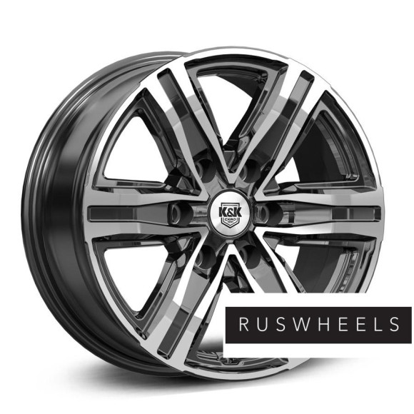 Диски КиК R17 / 7.5J PCD 6x114.3 ЕТ 45 ЦО 66.1 R8 Диски КиК R17 / 7.5J PCD 6x114.3 ЕТ 45 ЦО 66.1 R8