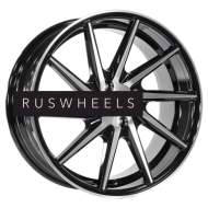 Диски X-Race 7,5x17/5x114,3 ET35 D67,1 H-03(R) BKF