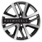 Диски Khomen Wheels 6x16/4x100 ET50 D60,1 KHW1609 (Vesta/Largus) Black-FP